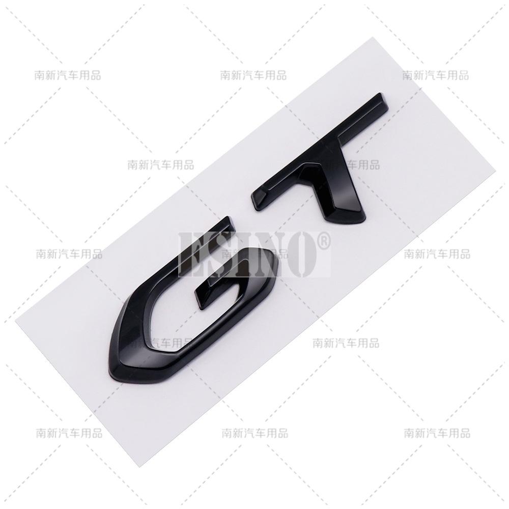 OQUP8 Auto Styling 408 508 508L 4008 5008 GT 3D ABS Klebeemblem Kofferraumemblem Kotflügelaufkleber Karosserieaufkleber für Peugeot 408 4008 508 5008
