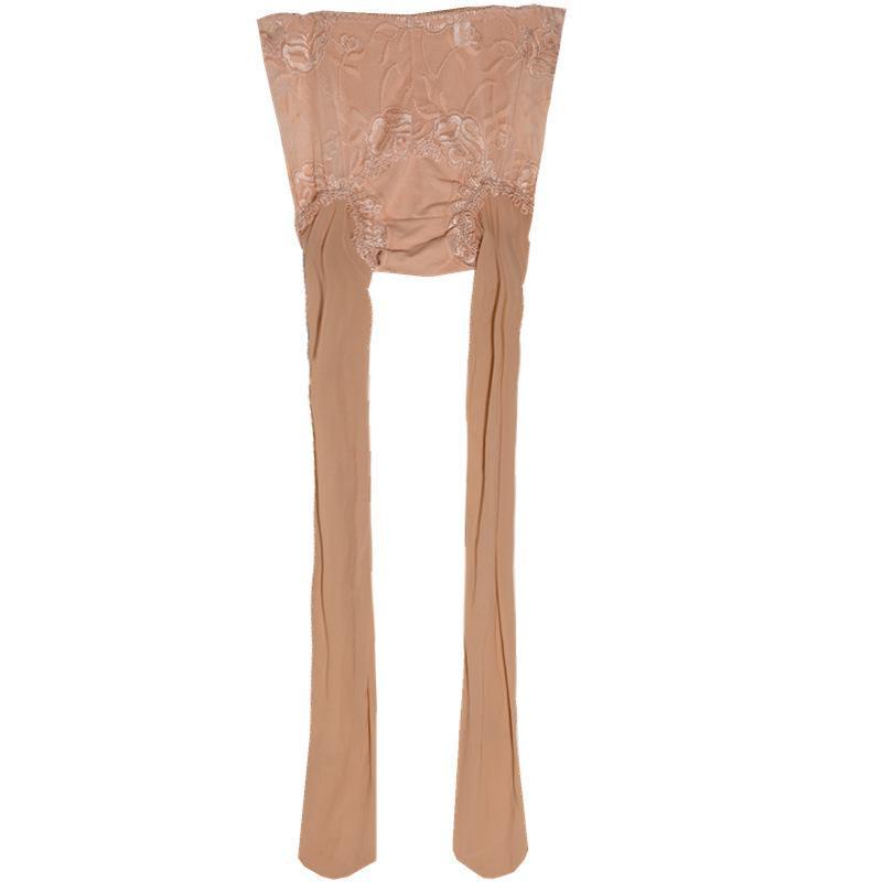 912 Igłowe Męskie Błyszczące Przezroczyste Rajstopy - Jednoczęściowe Seksyjne Pończochy w Dużym Rozmiarze