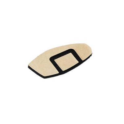 [B+COM] SYGN HOUSE 00081711 Hook & Loop Fastener for ONE Mounting Base, 2 Pieces, Color: Black