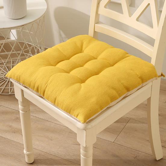 Seat Cushion with Anti-Slip Fixation Thickened High-Elastic Portable Chair Support Ergonomic Design Chair Pad
