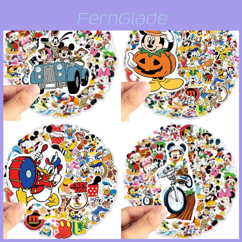 Autocolante Impermeabile Minnie Mouse Disney Pentru Valiză Chitară Mașină Calculator 50 Buc