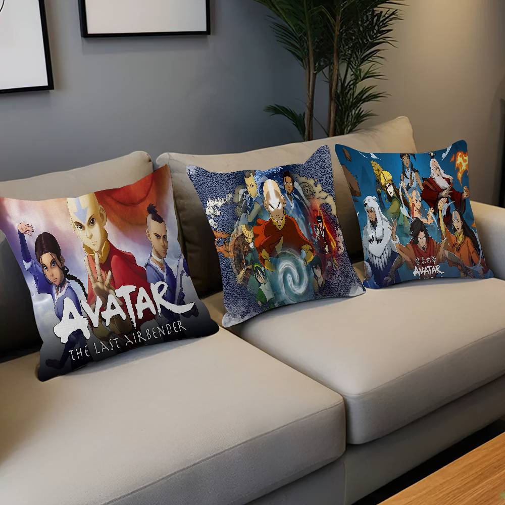 Avatar The Last Airbender Pillow Cushion Cover Pillowcase Living Room Sofa Home Decor Customized