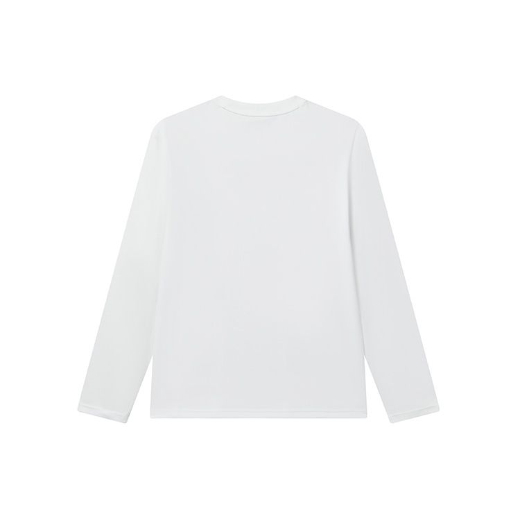 Fila Logo Simple Letter Print American Vintage Round Neck Casual Loose Short Sleeve T-Shirt Men T-Shirt Nitro-White F51M239201F-WT