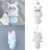 Bear Cute Plush Pendant With Peach Heart Flying Squirrel Design For Gift Girl