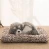 Simulated Napping Dog Cloth Mat & Plush Toy - Cute Animal Ornament, Perfect for Car Decoration & Desktop Decor
