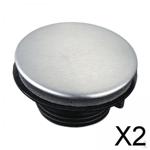 2x Kitchen Faucet Hole Cover Basin Sealing Reusable Practical Stopper Sink Caps for Bathroom