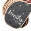 7Pcs Baby Closet Divider Whale Shape Baby Clothing Size Dividers Adorable Wood Clothing Size Hanger Organizer for Home