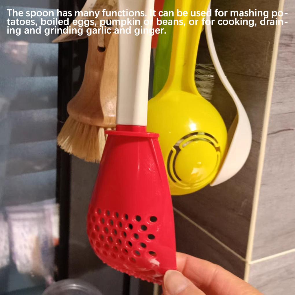 Home Restaurant Garlic Press Spoon Spaghettis Noodle Strainer Scoop Skimmer Frying Spoons Cooking Tool Kitchen Supplies