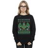 Marvel Womens/Ladies Hulk Want Presents Fair Isle Sweatshirt