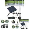 Solar Powered Fountain Garden Pond Water Feature Pump Kit Add Joy To Your Garden