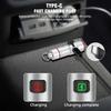 High Power Keychain Flashlight 6 Modes Adjustable Emergency Torch Mini LED Flashlight  Hiking