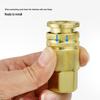 Five-Piece 1/4 NPT Female Quick Connect Air Hose Connector Set for Air Compressors