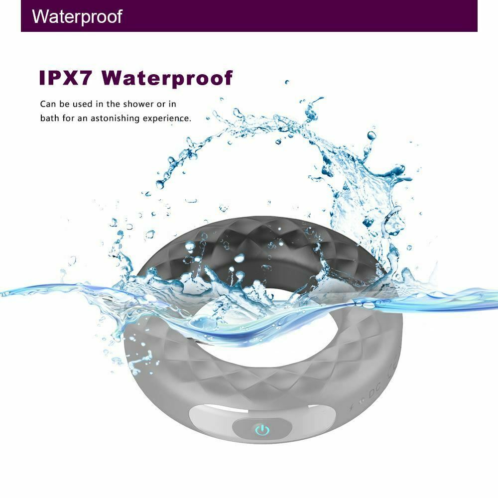 Rechargeable Speed Vibrating   Ring   Rings