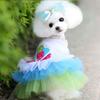 Breathable Pet  Princess Dress Cartoon Pet Skirt Fashion Sweet Dog Skirt  Small Dogs