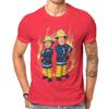 Fireunisex Sam Anime Wallace And Gromit Tshirt Graphic Unisex Tops Vintage Alternative Summer Cotton Clothes Harajuku T Shirt