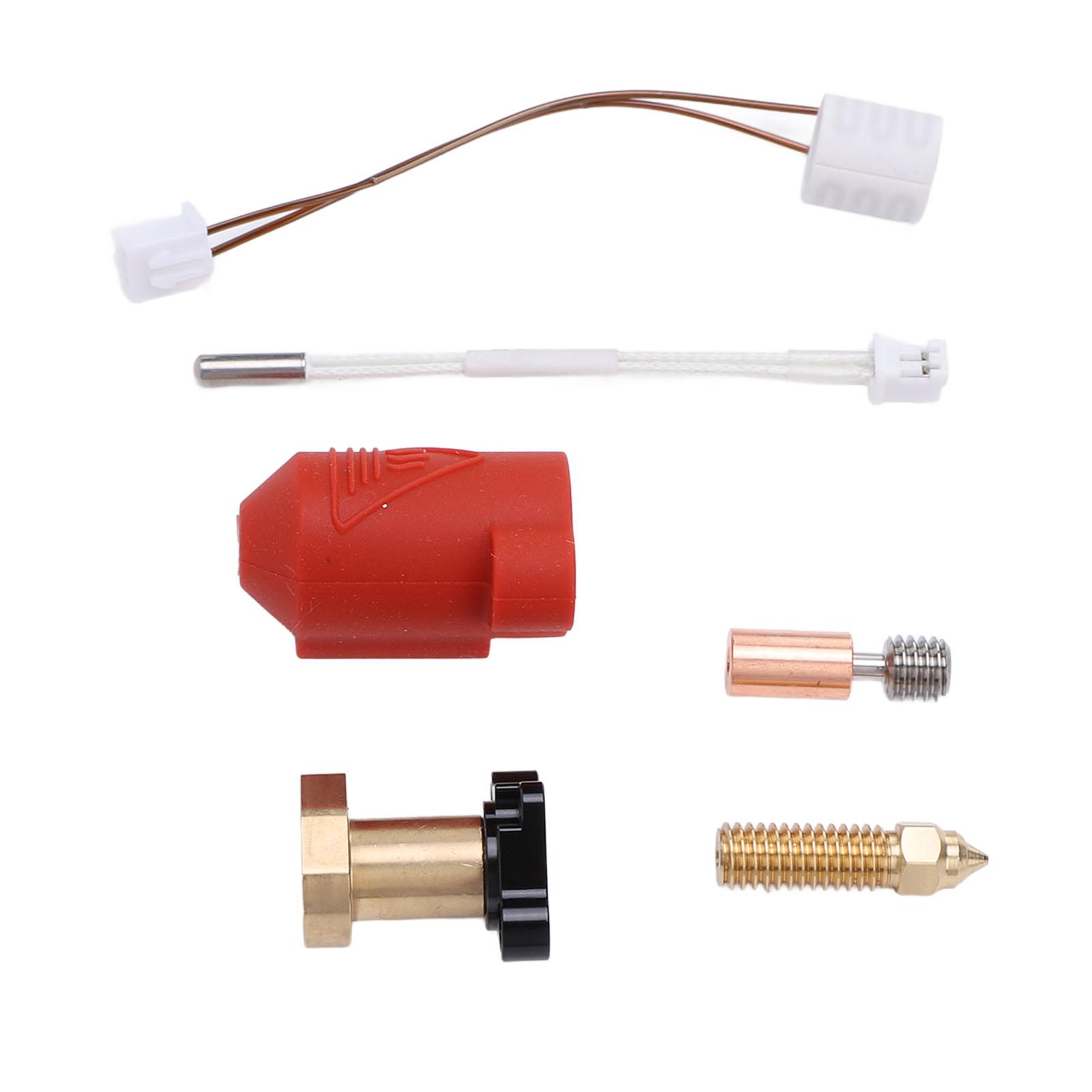 

Комплект экструдера Hotend, керамический нагревательный блок в сборе для 3D-принтера K1, максимальная температура 320 градусов по Цельсию