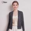 Women's 100% Mulberry Silk Shawl Collar Knit Cardigan