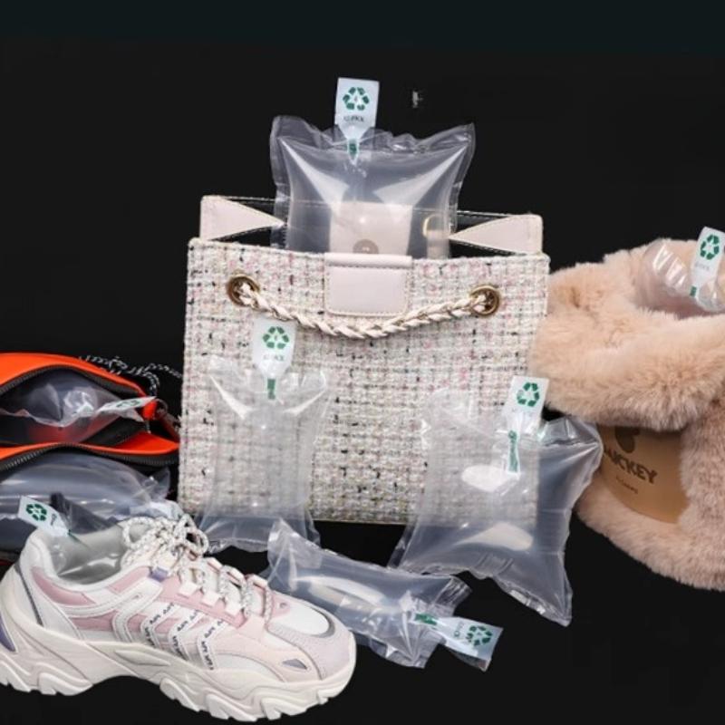 100 SZTUK Nadmuchiwana Torba Poduszkowa Opakowanie Torba Bąbelkowa Podkładka Amortyzująca Torba do Pakowania Amortyzująca Poduszka Powietrzna Torba Bąbelkowa o Wielu Specyfikacjach