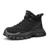 Autumn and winter new casual Martin boots men's shoes high-top tooling shoes heightening men's outdoor sports hiking shoes short boots