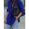 Women S Casual Loose Fit Blazer Commute Versatile Outerwear