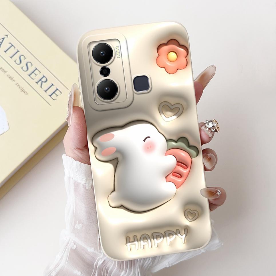 Coque arrière en silicone souple pour Infinix Hot 20i 20s Hot20 5G 4G Hot 20 play Coque Bumper Panda Astronaute Dessin Animé Mignon Coque