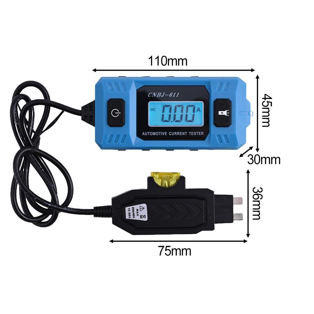 Auto Auto Stromtester Multimeter Lampe Autoreparaturwerkzeuge Stromdetektor Sicherung