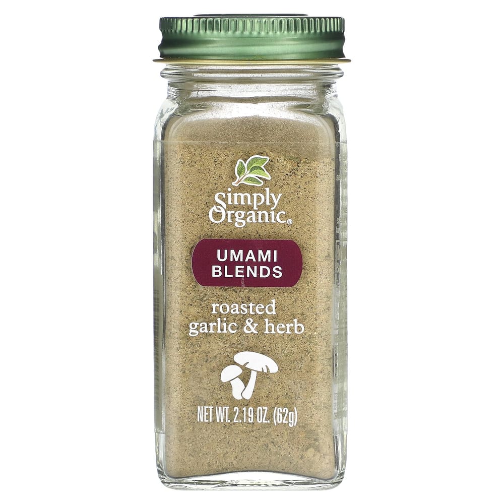 Simply Organic Umami Blend Roasted Garlic & Herbs 62g (2.19oz)