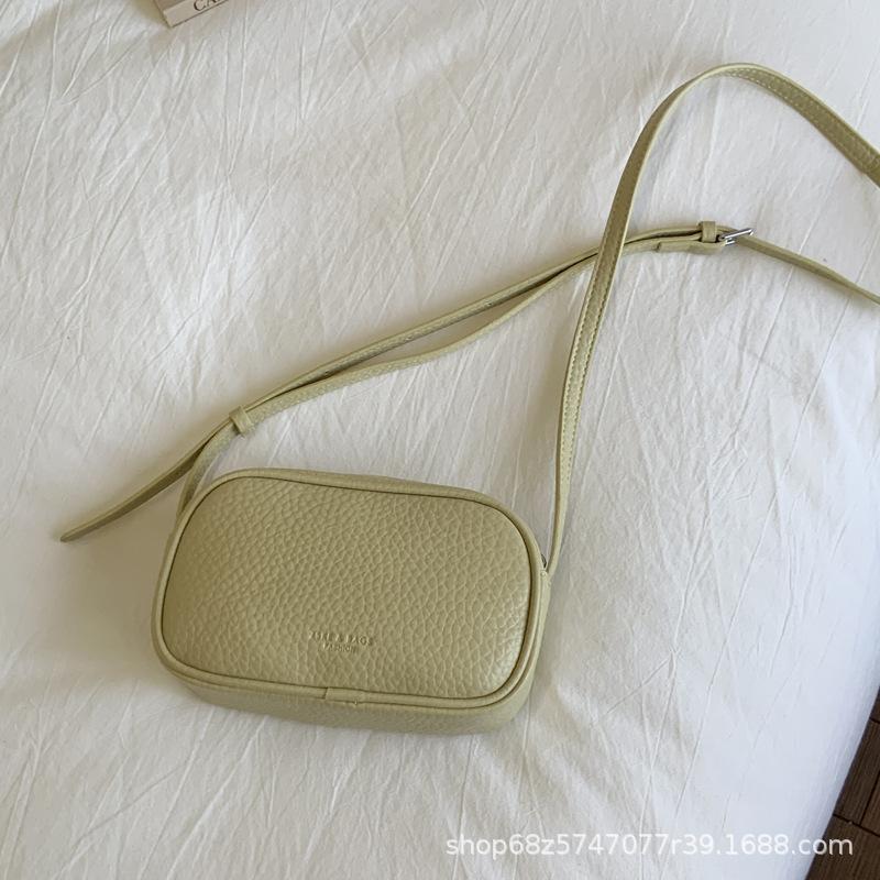 2025 neues Nischen-Design einfache kleine quadratische Tasche hoher Sinn vielseitige Schulter-Umhängetasche Mode Ins Kamera-Tasche