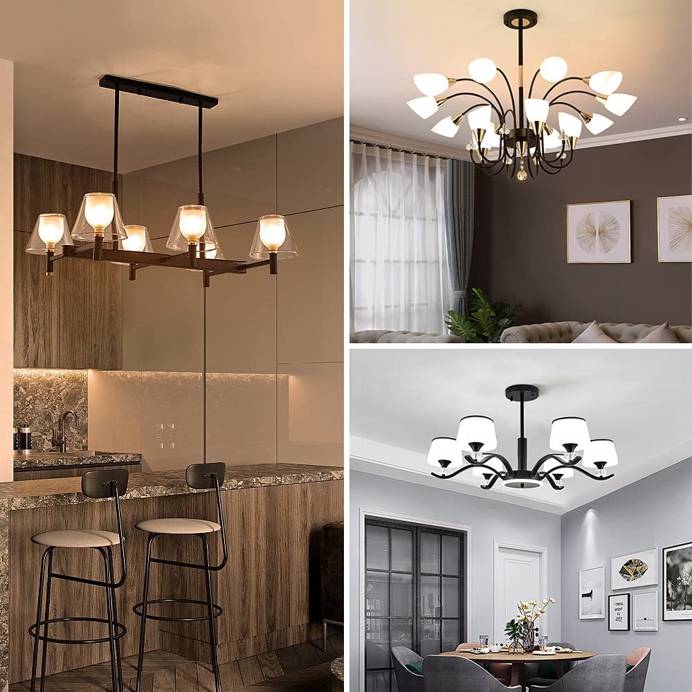 100W equivalent LED bulb, dimmable and color adjustable, with remote control, available in warm white, daylight, and cobalt white, E26 base, 12W,