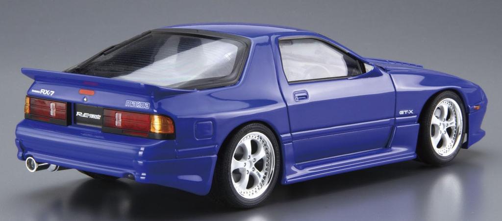 Aoshima Bunka Kyozai Scale The Tuned Car Series 58 Mazda RE Amemiya FC3S 1989 Plastic Model (AOSHIMA) 1/24 No. RX-7