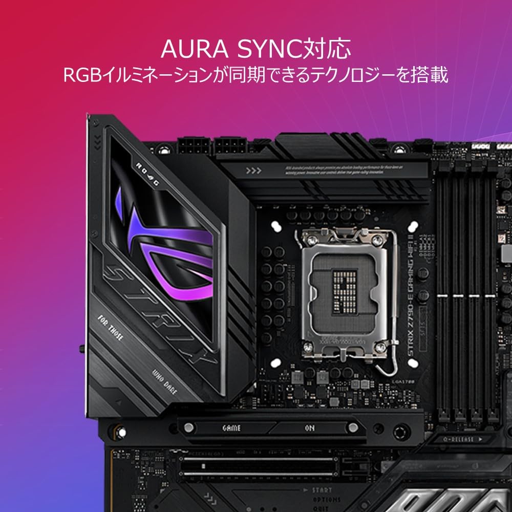 ASUS ROG STRIX GAMING WIFI II Intel-Generation CPU-kompatibel LGA1700 Z790 ausgestattet DDR5 ATX autorisiertes Distributorprodukt Z790-E 14./13./12.