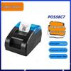 SMVP Bluetooth Thermodrucker für Kassenbons CN-Stecker (Adapter enthalten)