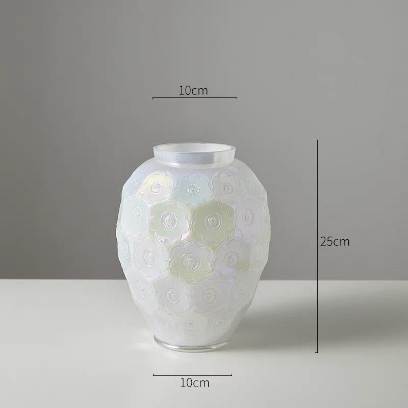

Ваза Стеклянная ваза Украшение дома Украшения Цветочная композиция Ваза для цветов S