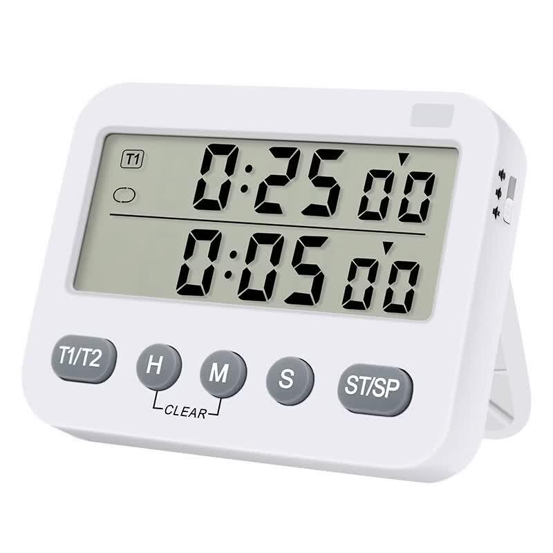 Multi-functional Digital Timer for Study and Kitchen белый