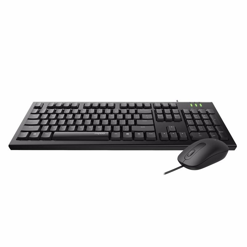 Rapoo X120pro Wired Keyboard and Mouse Combo