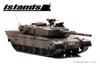 islands 1/43 Scale Model of the Japan Ground Self-Defense Force Type 90 Tank (Finished Model) IS430015