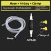 Self-priming Car Fuel Pump Universal Gas Oil Pump Portable Fuel Line Pump