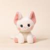 Cute Sitting Stuffed Devon Rex Stuffed Animal Cat Plush Doll Siamese Cat Plush  Home Decor