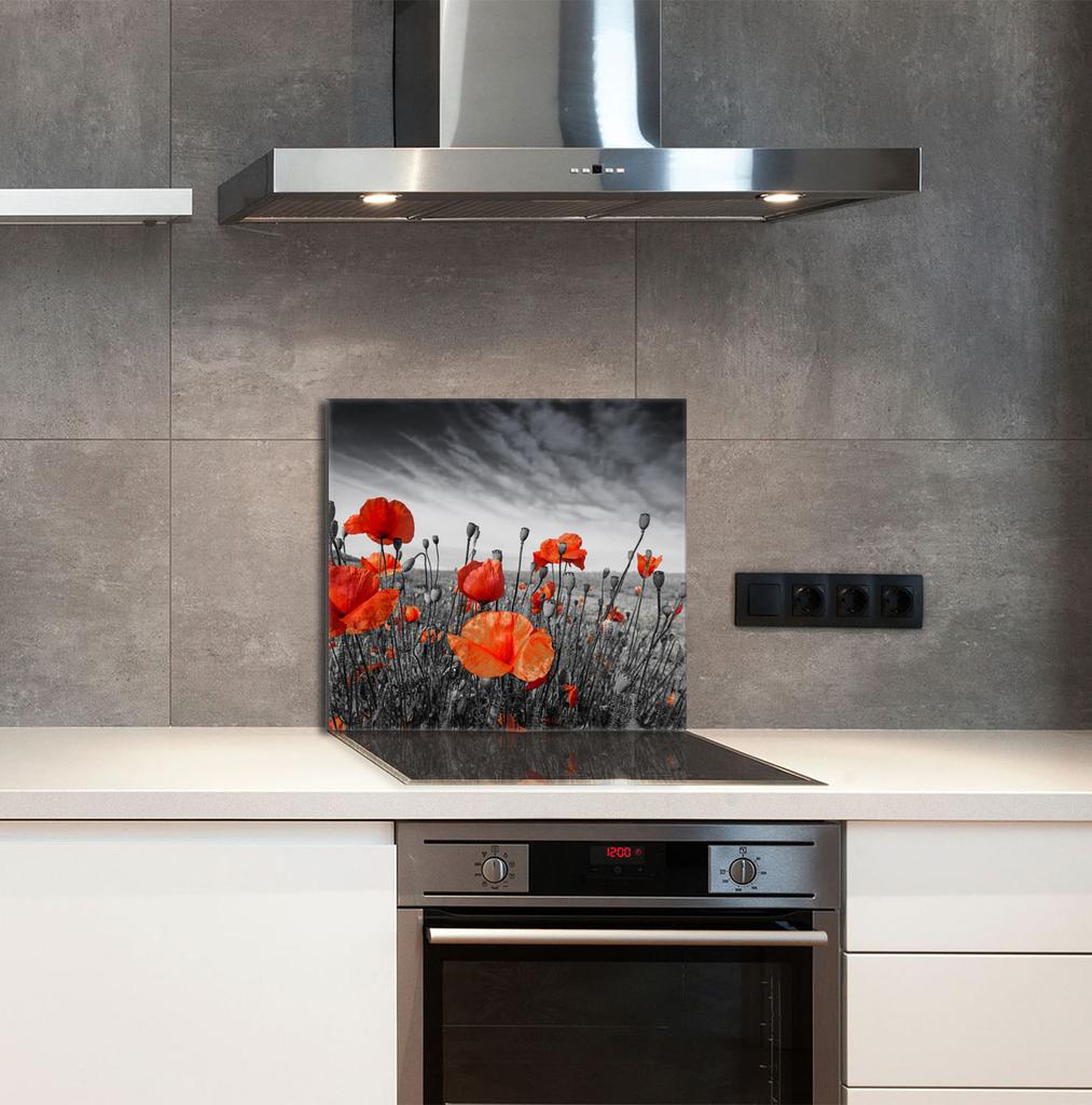PANEL SZKLANY DO KUCHNI 65x60 Maki