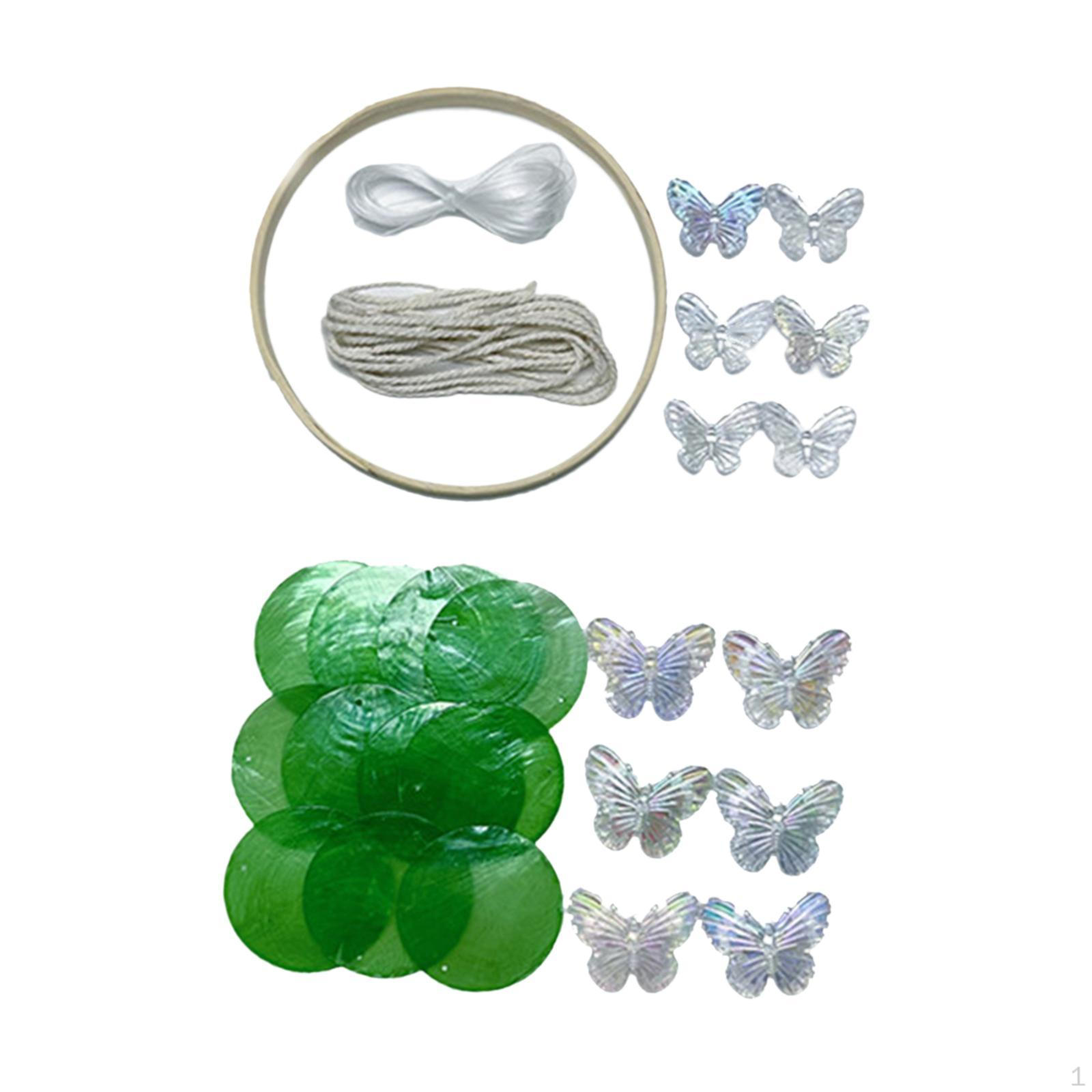 

Набор для самостоятельного изготовления колокольчиков из ракушек, подвесные украшения для женщин и детей, мемориальный колокольчик, Green