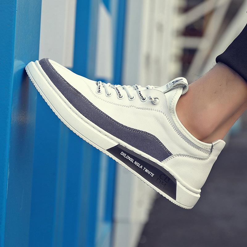 Welt Stitching Outsole Man Casual Shoes Sneakers Lace Up For Mens Leisure Shoes Comfortable Flat Loafers Canvas shoe 789