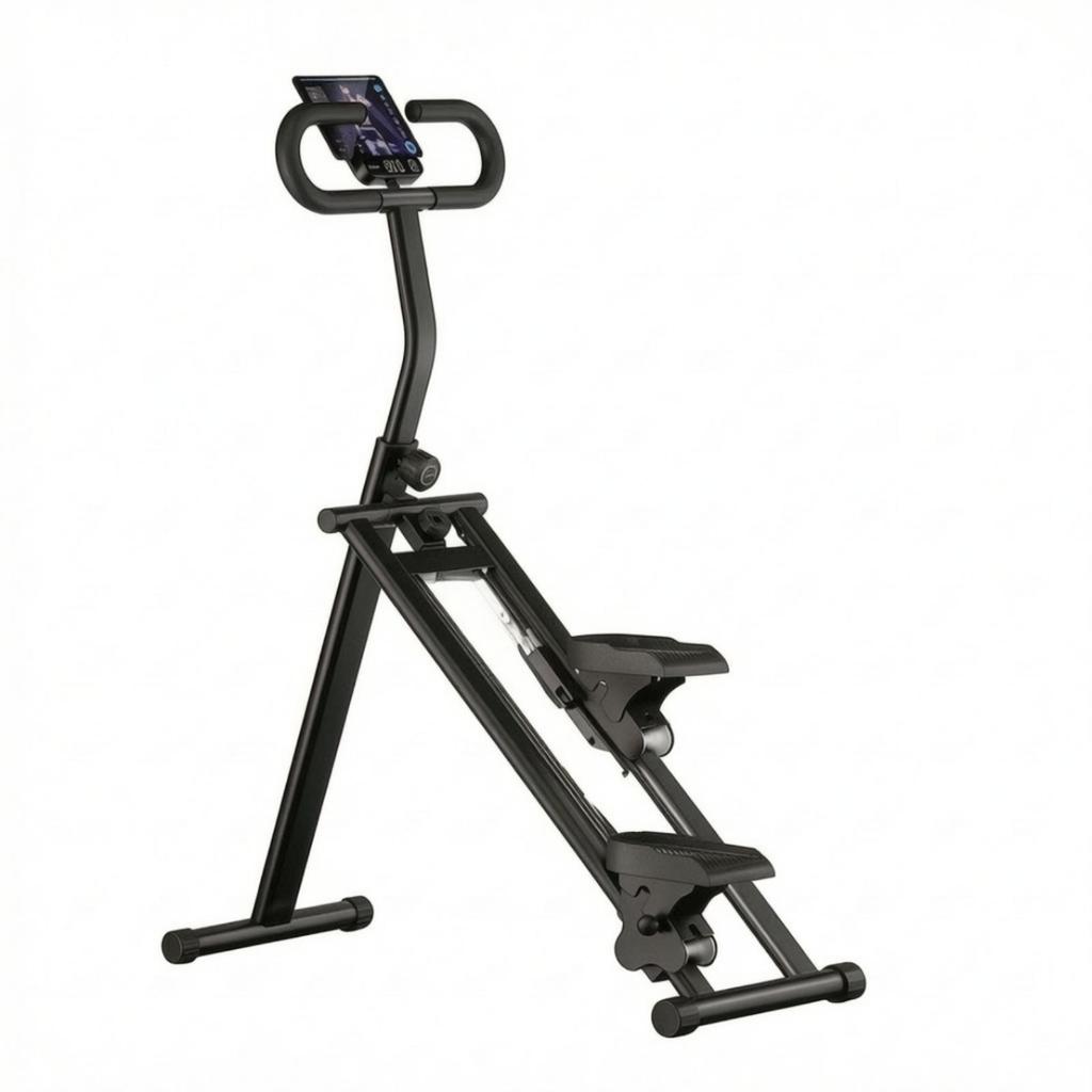 Step Climber with Handlebar Adjustable Height Stair Stepper Counter
