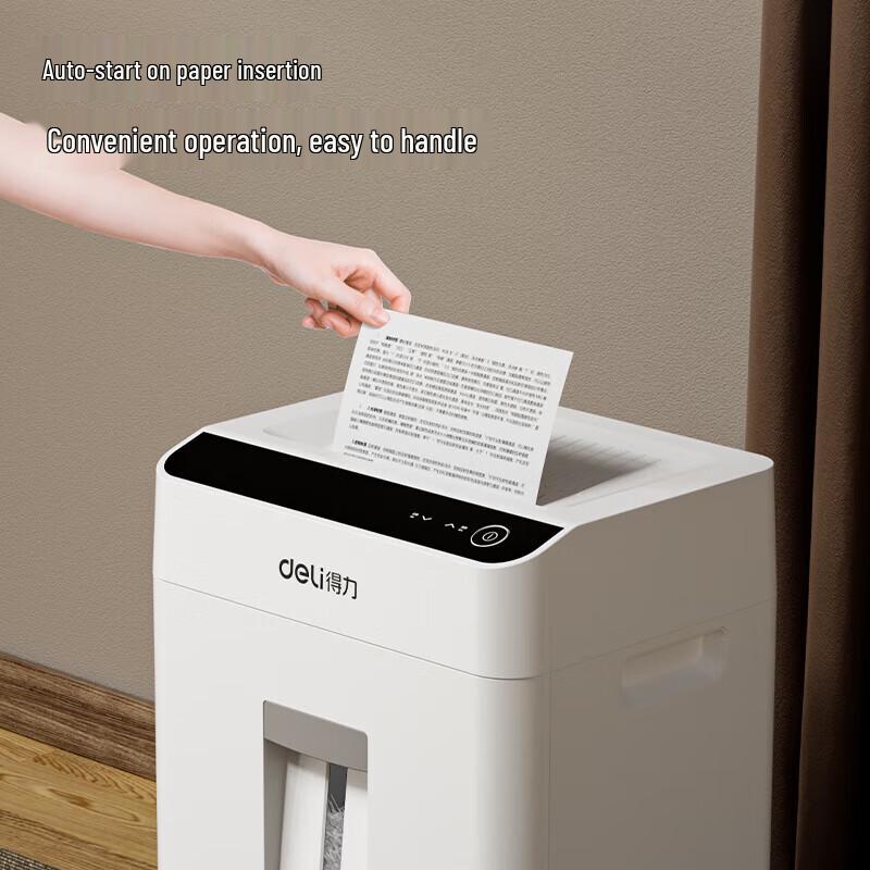 Deli GA755 Commercial High-Security Paper Shredder CN plug (adapter included)