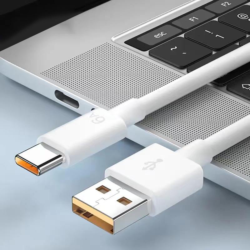 

120W Super Flash Charge Braided Cable for Huawei, Xiaomi, Honor - Fast Charging Data Cable 25cm