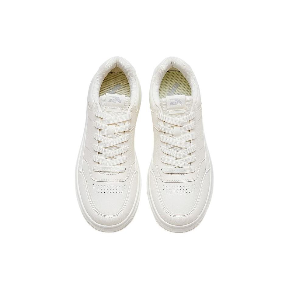 Anta Pantofi de Skate la Modă Antiderapanți Rezistenți la Uzură Low-Top Sneaker pentru Bărbați Alb 912338065-1