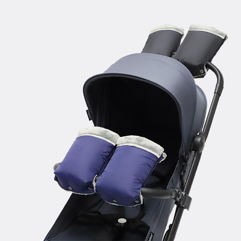 Winter Warm Stroller Gloves Waterproof Gloves Pram Accessory Stroller Mitten Winter Warm Gloves Pram Hand Muff Mitten Baby