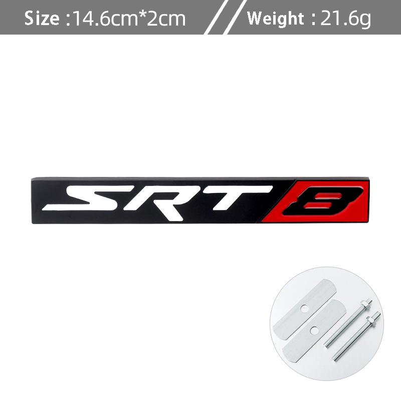 1 ks 3D kovové odznaky emblémy nálepky Sxt6 Sxt8 pro Ram Caliber Journey Sxt8 Sxt6 Srt6 Srt8 Caravan Autodoplňky