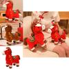 Horse Animal Plush Toy With Pp Cotton For Chinese New Year Gifts And Company Events