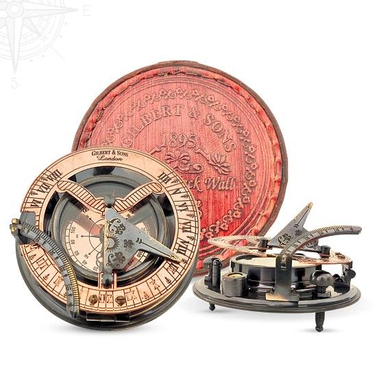 Working Sundial Compass, Sundial, Anniversary for Men, Birthday , Christmas , Baptism Gift