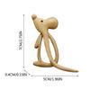 Design Bird Animal Rabbit Dog Heart Clothing Accessory Fashion Jewelry Wooden Brooch Women Brooch
